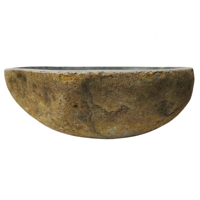 Vasque en pierre de rivière n°390 - Taille M