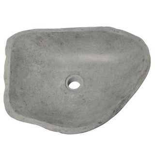 Vasque en pierre de rivière n°397 - Taille M