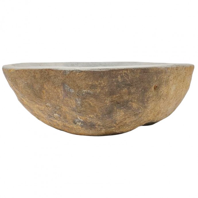 Vasque en pierre de rivière n°397 - Taille M