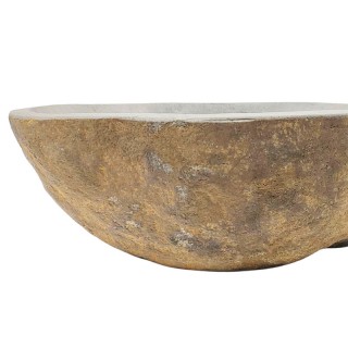 Vasque en pierre de rivière n°397 - Taille M