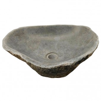 Vasque en pierre de rivière n°398 - Taille M