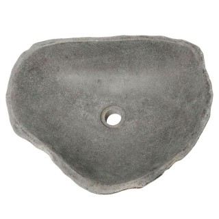 Vasque en pierre de rivière n°398 - Taille M