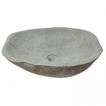 Vasque en pierre de rivière n°399 - Taille M