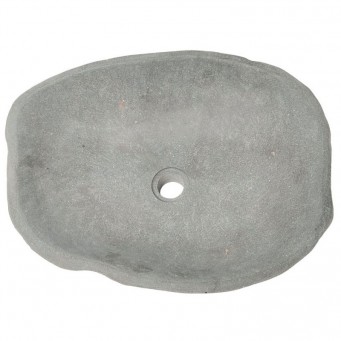 Vasque en pierre de rivière n°399 - Taille M