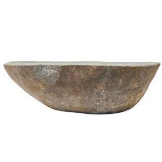 Vasque en pierre de rivière n°399 - Taille M
