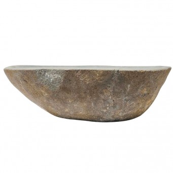 Vasque en pierre de rivière n°399 - Taille M