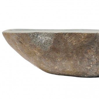 Vasque en pierre de rivière n°399 - Taille M