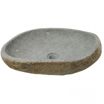 Vasque en pierre de rivière n°400 - Taille M