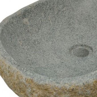 Vasque en pierre de rivière n°400 - Taille M