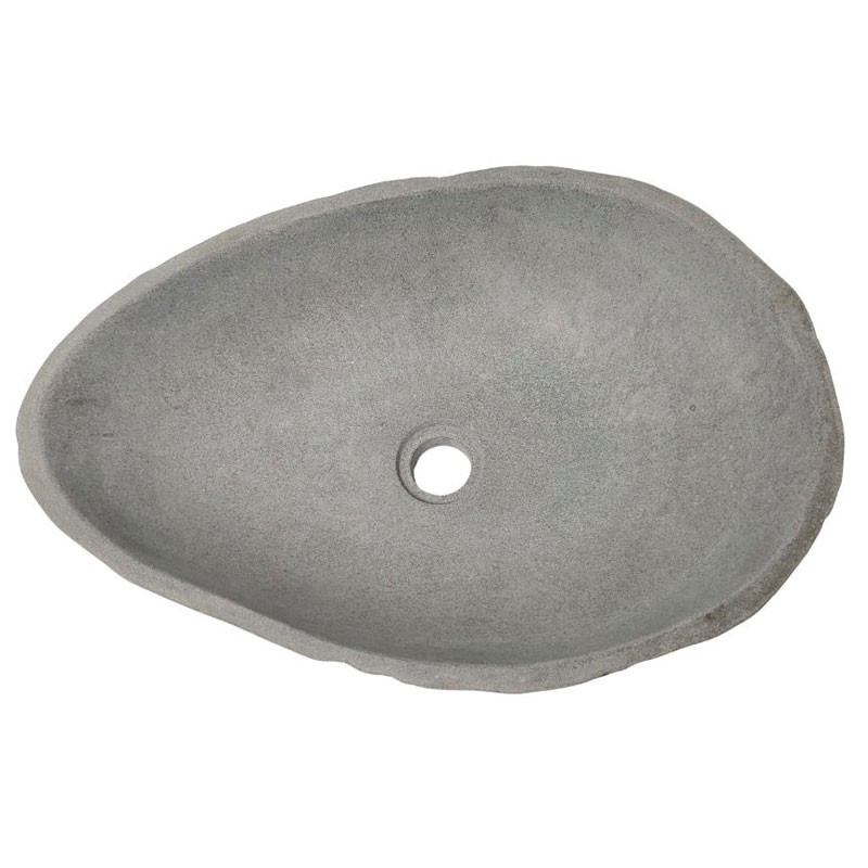 Vasque en pierre de rivière n°401 - Taille M