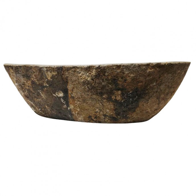 Vasque en pierre de rivière n°401 - Taille M