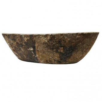Vasque en pierre de rivière n°401 - Taille M