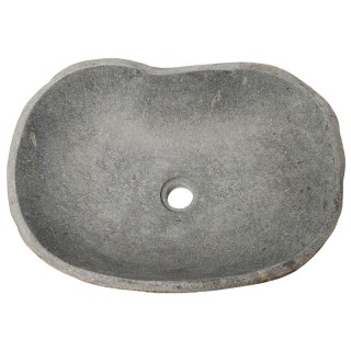 Vasque en pierre de rivière n°402 - Taille M