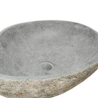 Vasque en pierre de rivière n°402 - Taille M