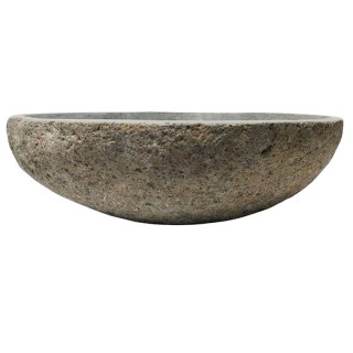 Vasque en pierre de rivière n°402 - Taille M