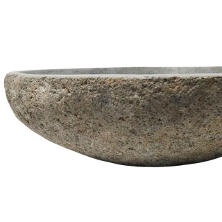 Vasque en pierre de rivière n°402 - Taille M