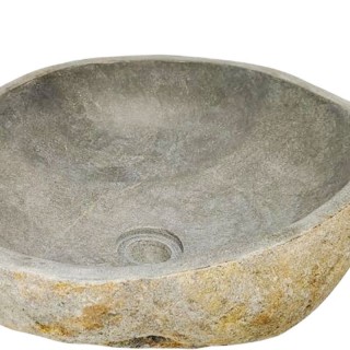 Vasque en pierre de rivière n°403 - Taille M