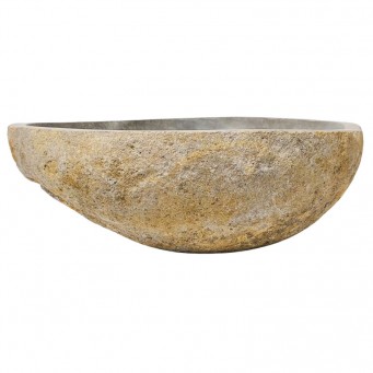 Vasque en pierre de rivière n°403 - Taille M