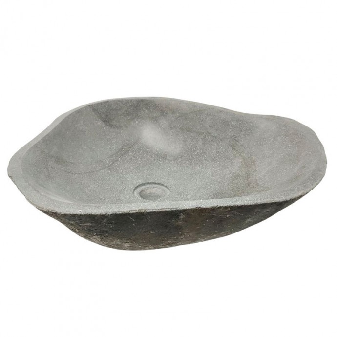 Vasque en pierre de rivière n°404 - Taille M