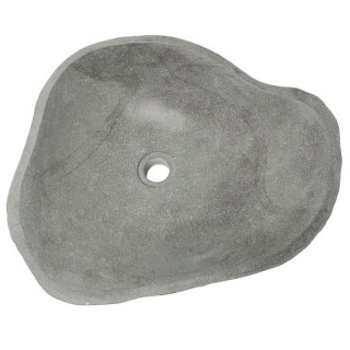 Vasque en pierre de rivière n°404 - Taille M