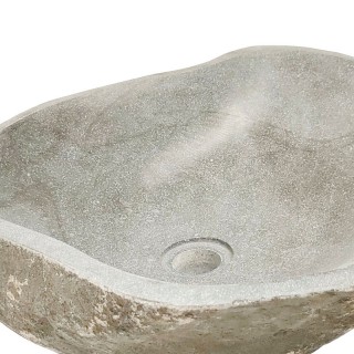 Vasque en pierre de rivière n°404 - Taille M