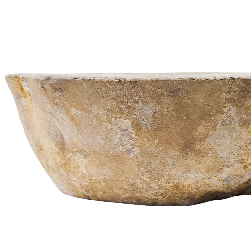 Vasque en pierre de rivière n°405 - Taille M