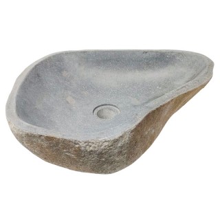 Vasque en pierre de rivière n°406 - Taille M