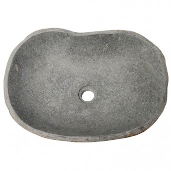 Vasque en pierre de rivière n°407 - Taille M