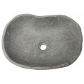 Vasque en pierre de rivière n°407 - Taille M