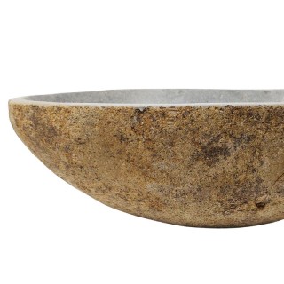 Vasque en pierre de rivière n°407 - Taille M