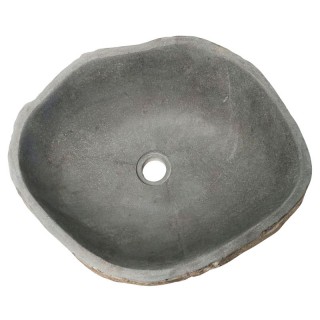 Vasque en pierre de rivière n°414 - Taille M