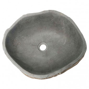 Vasque en pierre de rivière n°414 - Taille M