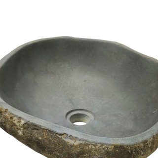 Vasque en pierre de rivière n°414 - Taille M