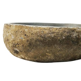 Vasque en pierre de rivière n°414 - Taille M