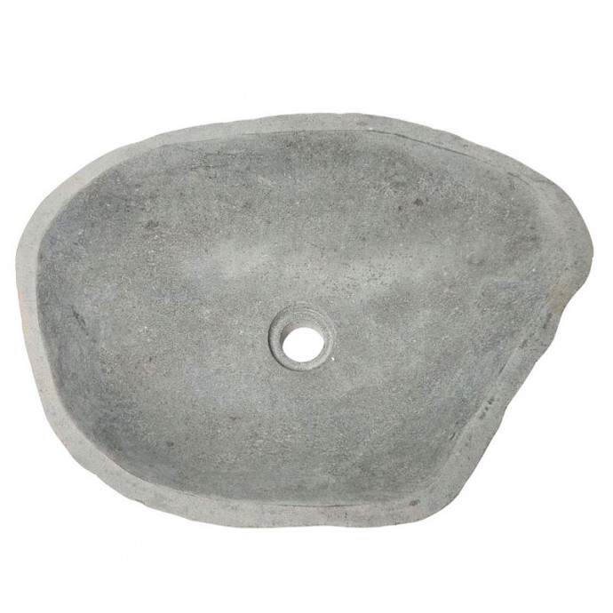 Vasque en pierre de rivière n°415- Taille M