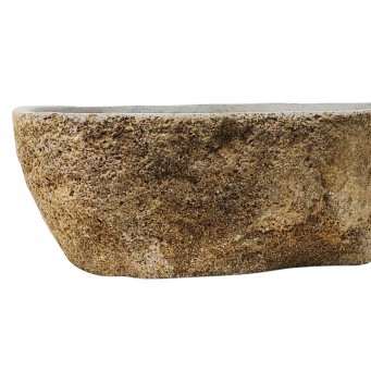 Vasque en pierre de rivière n°415- Taille M