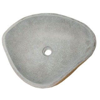 Vasque en pierre de rivière n°416 - Taille M