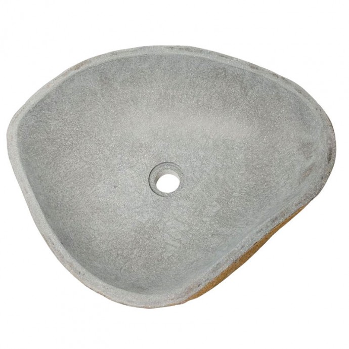 Vasque en pierre de rivière n°416 - Taille M