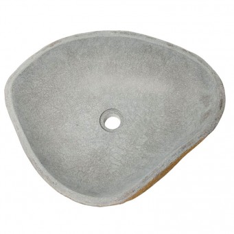 Vasque en pierre de rivière n°416 - Taille M