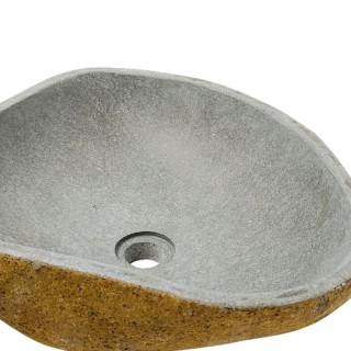 Vasque en pierre de rivière n°416 - Taille M
