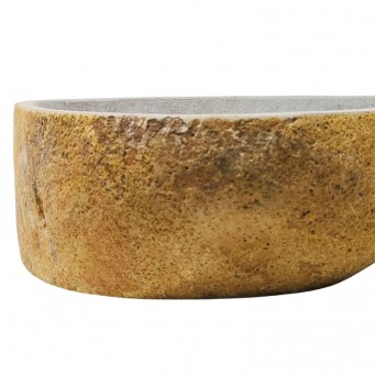 Vasque en pierre de rivière n°416 - Taille M