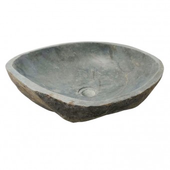 Vasque en pierre de rivière n°417 - Taille M