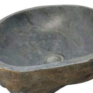 Vasque en pierre de rivière n°417 - Taille M