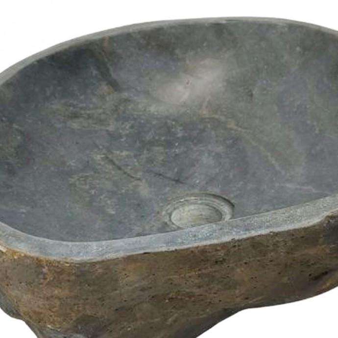 Vasque en pierre de rivière n°417 - Taille M