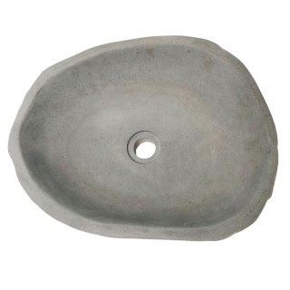 Vasque en pierre de rivière n°418 - Taille M