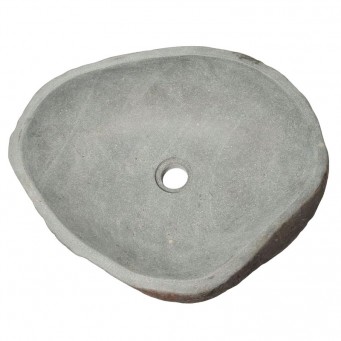 Vasque en pierre de rivière n°419 - Taille M