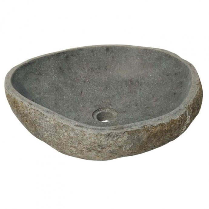 Vasque en pierre de rivière n°420 - Taille M