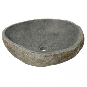 Vasque en pierre de rivière n°420 - Taille M