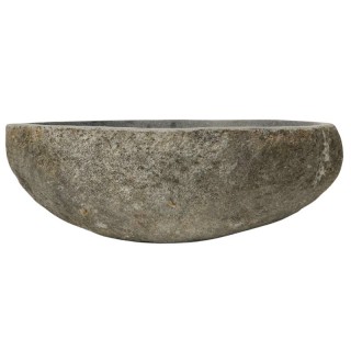 Vasque en pierre de rivière n°420 - Taille M