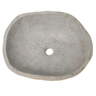 Vasque en pierre de rivière n°421 - Taille M
